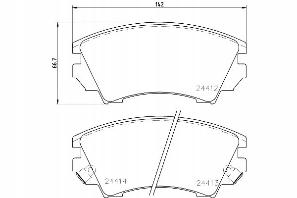 HELLA PAGID ZAPATAS DE FRENADO CHEVROLET CAMARO 3.6 