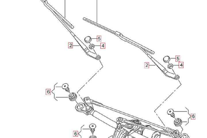 AUDI A3 8V KIT ESSUIE-GLACES AVANT VITRES LHD NOUVEAU ORIGINE 8V199800