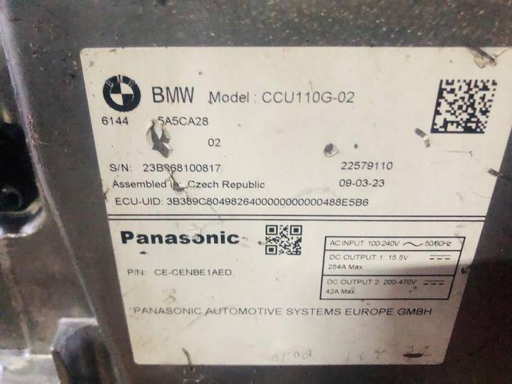 BMW IX I20 HYBRID BATERÍA BATERIA 5A5CA28 