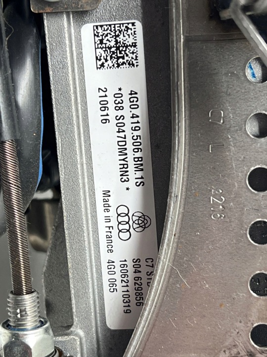 2017 AUDI A7 S7 4G COLONNE DIRECTION 4G0419506BM