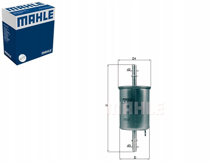 FILTRO COMBUSTIBLES MAHLE KL 573 