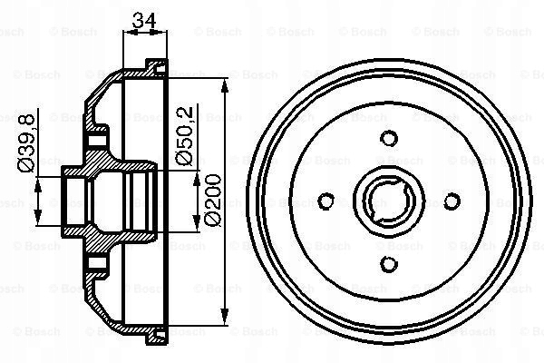 BEBEN DE FRENADO BF111 200*84 SIN ABS-U 