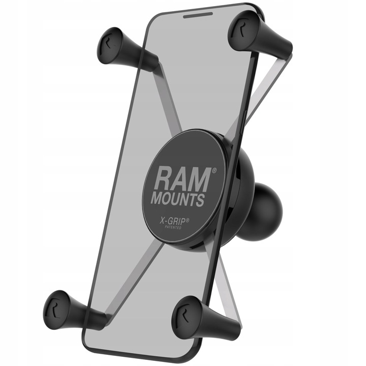 RAM MOUNT X-GRIP LAIKIKLIS MOTOCIKLINIS NA TELEFONAS Z RUTULYS B 1″ RAM-HOL-UN10BU nuotrauka 2