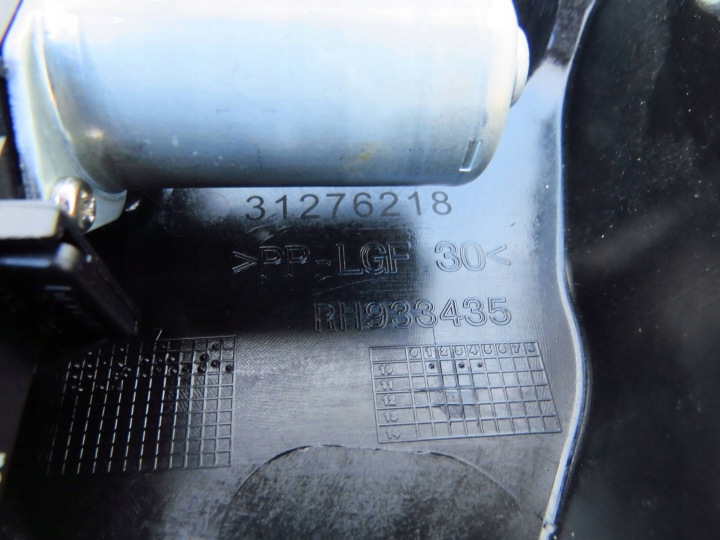 ÉLÉVATEUR MÉCANISME PETIT MOTEUR VITRES DROIT ARRIÈRE ARRIÈRE 31276218 VOLVO V40 II