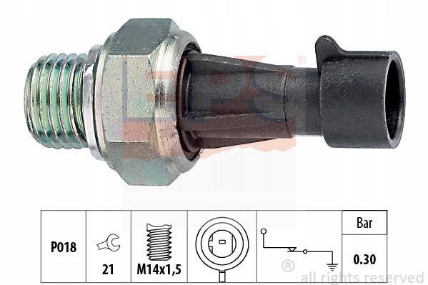 EPS SENSOR PRESIÓN ACEITES FIAT TIPO 