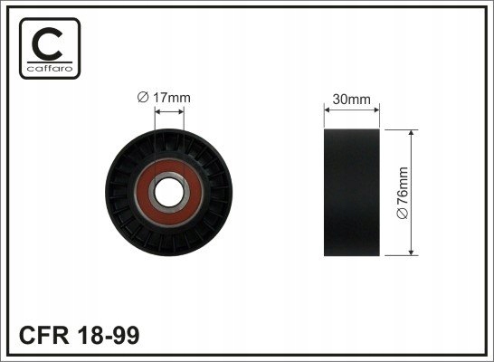 18-99 CAFFARO 18-99 ROLLO TENSOR 76X17X30 