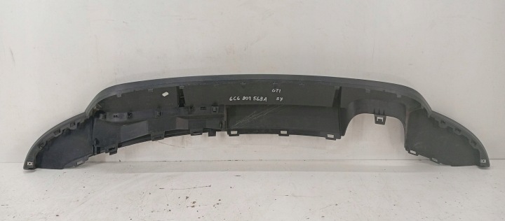 VW POLO 5 LIFT 14-17 GTI SPOILER LÈVRE DOUBLURE PARE-CHOCS ARRIÈRE 6C6807568A