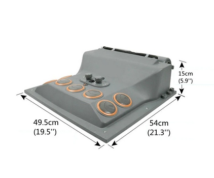 KOMPLEKTAS KONDICIONAVIMO 12V\/24V ELEKTRINIS nuotrauka 9