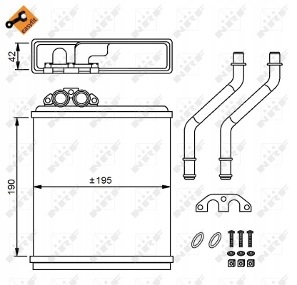 CHAUFFAGE NRF 3402363 3462359 93716 229060N