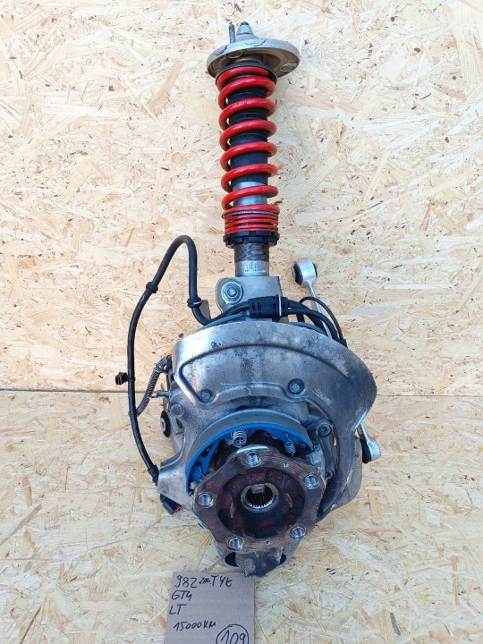 PORSCHE 982 718 GT4 SUSPENSION ARRIÈRE GAUCHE ROTULE DE DIRECTION BRAS DE SUSPENSION AMORTISSEUR
