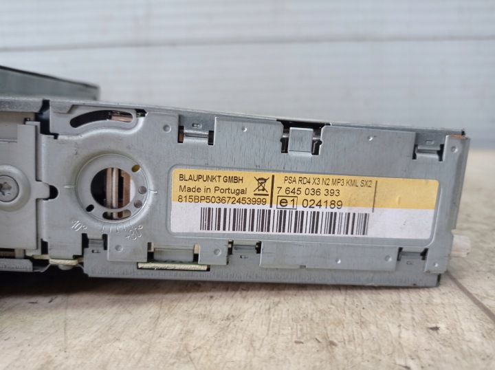CITROEN C5 1 I LIFT RADIO MP3 9660647977