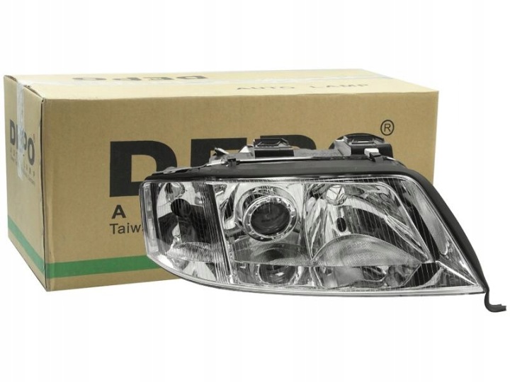PROJECTEUR AUDI A6 C5 97-05 DROITE TRANSPARENT DEPO