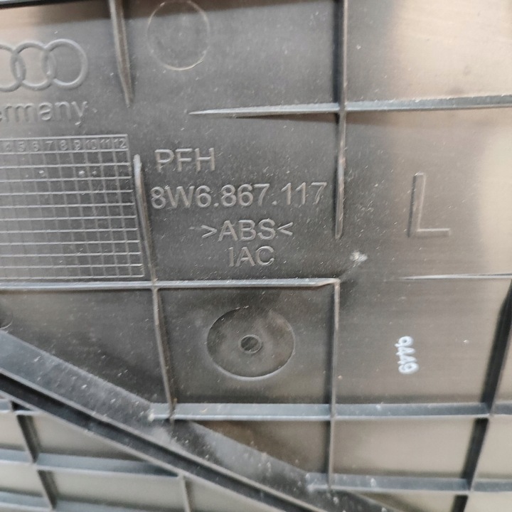 AUDI A5 2017 GAUCHE CÔTÉ CARDAN BRODERIE PORTES AVANT