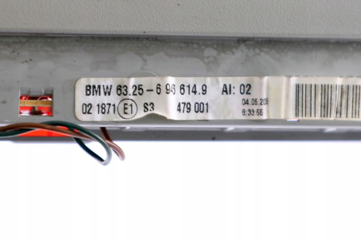 BMW E90 E90N TROISIÈME LANTERNE STOP PIED HELLGRAU