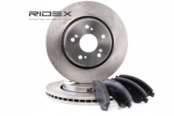 DISQUES I PLAQUETTES FREIN RIDEX AVANT VERS OPEL AGILA (A) (H00) 293MM