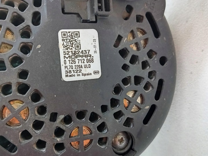 ALTERNATEUR FIAT DUCATO IV 52182437 0126712068 2.2 D