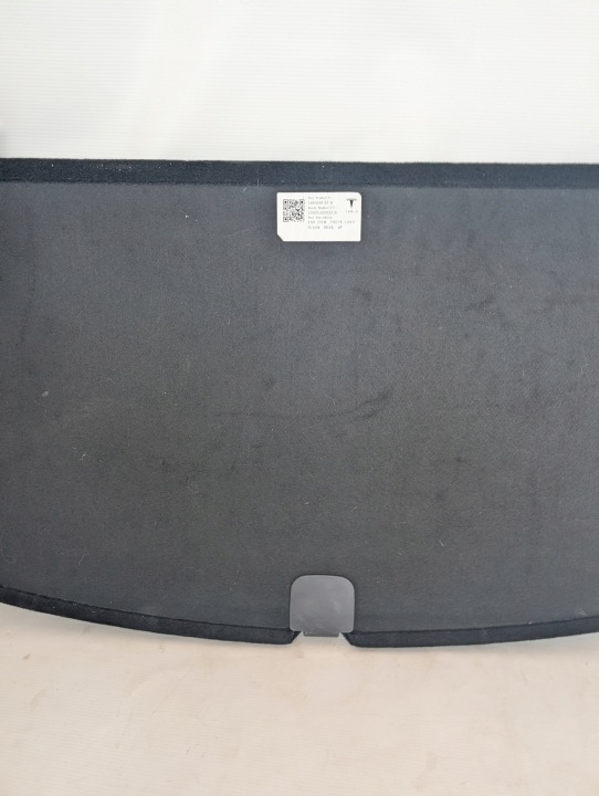 TESLA MODÈLE Y 20- REVÊTEMENT PLANCHERS COUVERCLES DE COFFRE ARRIÈRE ÉTAGÈRE INFÉRIEURE 1492949-00-B