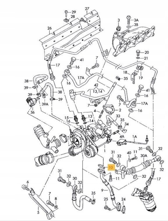 FORRO TURBINA VW 1.8T 02- 