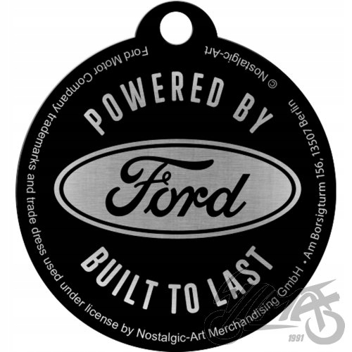 PORTE-CLÉS VERS CLÉS FORD BUILT 48049