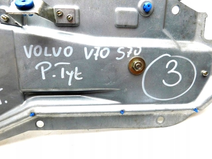 R/21 VOLVO S70 MÉCANISME VITRES PORTES DROIT ARRIÈRE /3