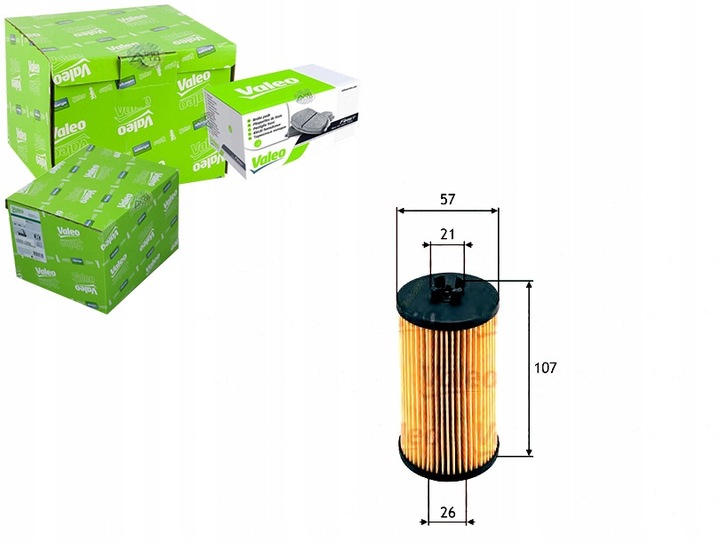 FILTRO ACEITES VALEO 586531 