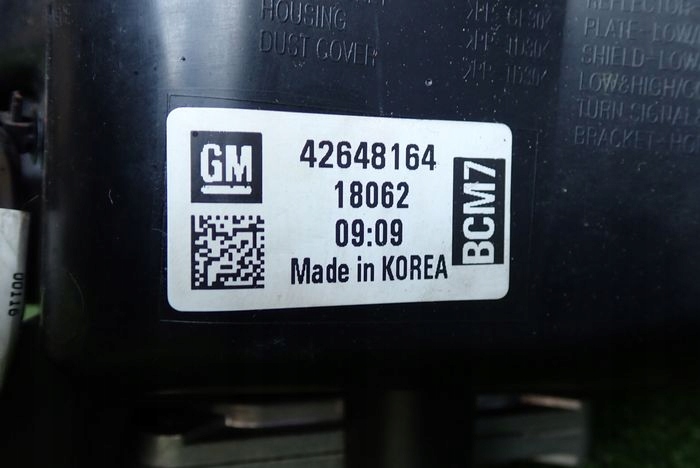OPEL MOKKA X COMPLET LED 16- PROJECTEUR GAUCHE PHARE GAUCHE