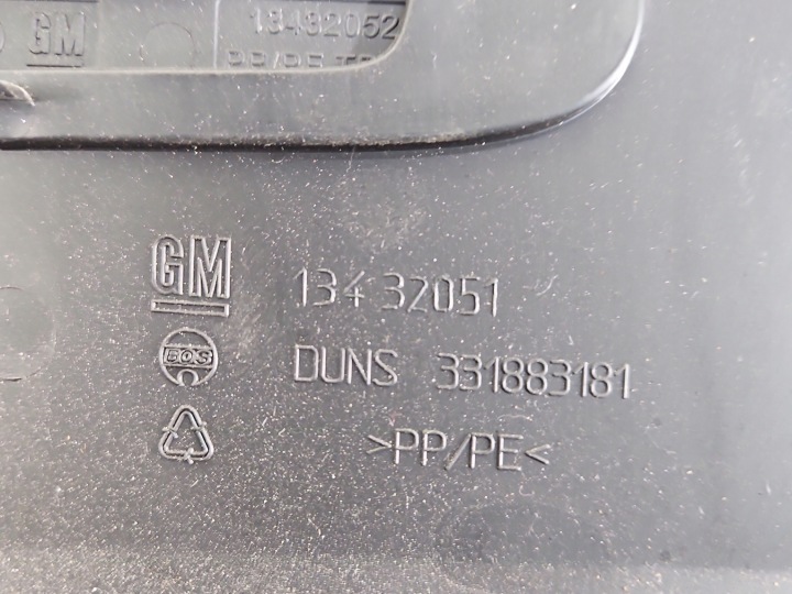 GARNITURE COUVERCLES DE COFFRE COLLECTEUR COUVERCLES DE COFFRE OPEL ASTRA V K UNIVERSEL