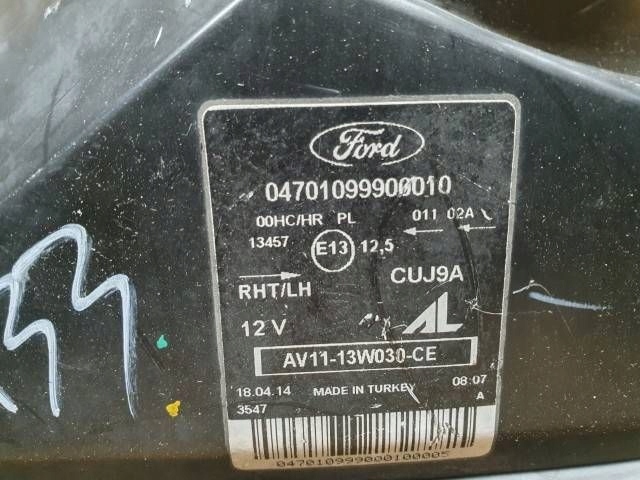 FORD B-MAX PROJECTEUR GAUCHE LED LENTILLE