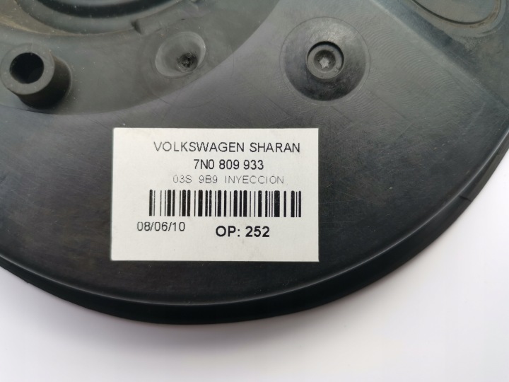 VW SHARAN JOINT D'ÉTANCHÉITÉ GOULOTTE DE REMPLISSAGE CARBURANTS 7N0809933