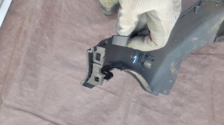KIA SPORTAGE 4 IV 15- DOUBLURE PARE-CHOCS ARRIÈRE SPOILER 86612-F1010 2201