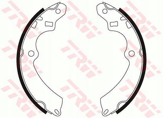 TRW GS6242 SET PADS BRAKE photo 1 - milautoparts-fr.ukrlive.com