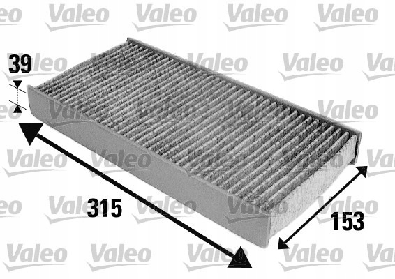 FILTRO CABINAS PROTECT CITROEN C5 04- CON AKTYWNYM WEGLEM VAL698884 