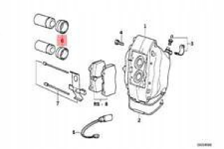 34111162178 ORIGINE BMW JOINT D'ÉTANCHÉITÉ ÉTRIER FREIN BMW DROIT X5 G05