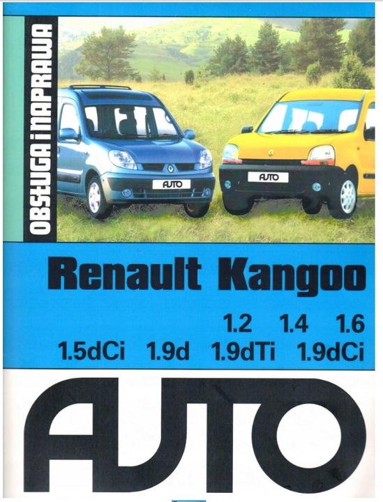 COMO NAPRAWIC AUTO RENAULT KANGOO 1.9 DTI ? LIBRO MANTENIMIENTO I NAPRAWY 