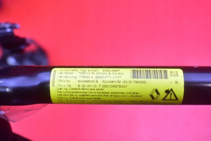 TENDEUR COURROIE DROIT AVANT 34049829B RENAULT CLIO 3 III 09-12