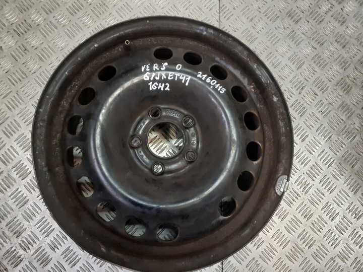 LLANTAS 15” ACERO JUEGO TOYOTA COROLLA VERSO 