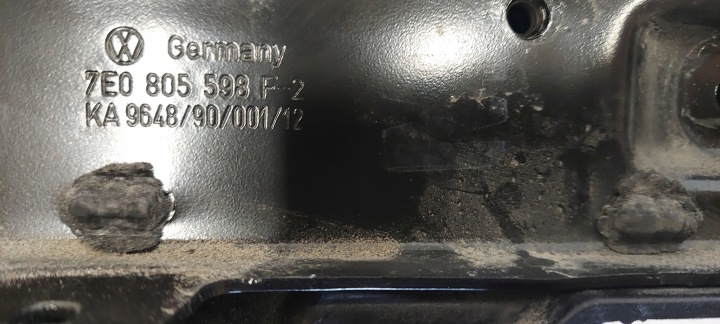VW T5 7E 7E0 LIFT T6 7E5 RENFORCEMENT PANNEAU AVANT POUTRE AVANT ORIGINAL