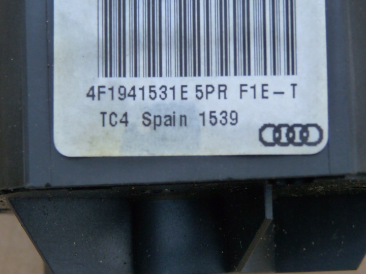 AUDI A6 C6 COMMUTATEUR COMMUTATEUR FEUX 4F1941531E