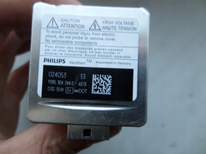 AMPOULE AMPOULE XÉNON PHILIPS XENSTART XEN DÉMARREUR D3S 35W 024053 9285