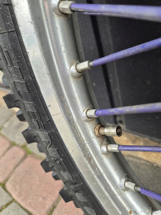 YAMAHA YZ YZF 125 250 450 KOLO AVANT DISQUE JANTE EXCEL 20MM