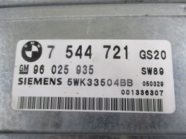 BMW X5 E53 3.0 V6 AUTOMATE ORDINATEUR MOTEUR STERONIK BOÎTES 5WK33504BB
