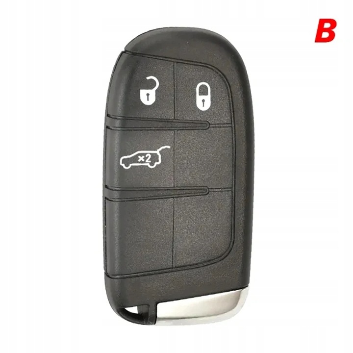 CS017021 3/4/5 BUTTON REMOTE KEY SHELL PARA FIAT 500 500L 500X TORO 2~58251 