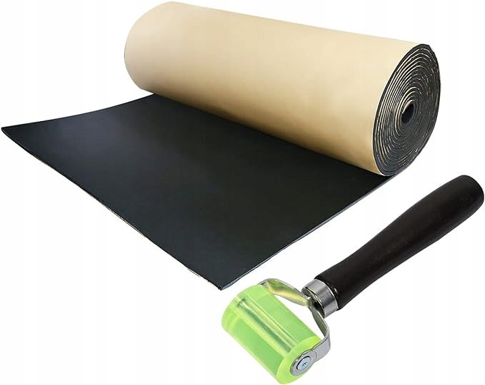 152X100CM FOAM ACOUSTIC MAT COVER SELF-ADHESIVE 10MM HOOD DOOR 