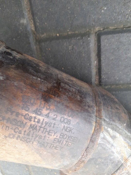 PORSCHE PANAMERA 970 13-16 CATALYSEUR GAUCHE DROIT 4.8