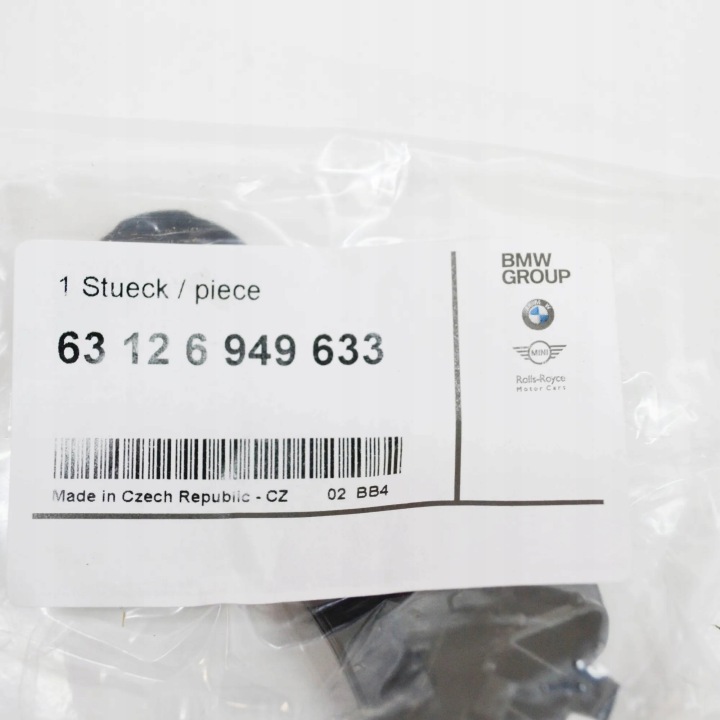 BMW SÉRIE 5 E60 E61 POIGNÉE PHARES GAUCHE 63126949633 6949633 ORIGINAL
