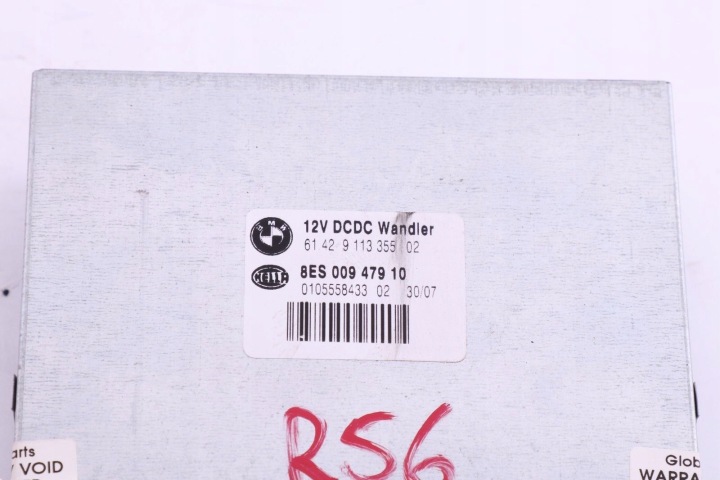 BMW E87 E90 MINI R56 MODULE CONTRÔLEUR DC 9113355