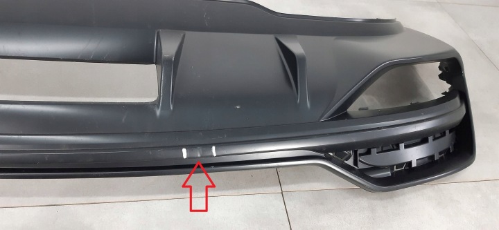 AUDI Q3 S-LINE DOUBLURE PARE-CHOCS ARRIÈRE 83A807568B