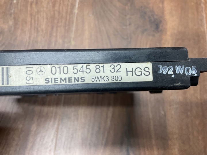 CONTRÔLEUR BOÎTE DE VITESSES SIEMENS MERCEDES AVEC W140 SL R129 3.0 0105458132