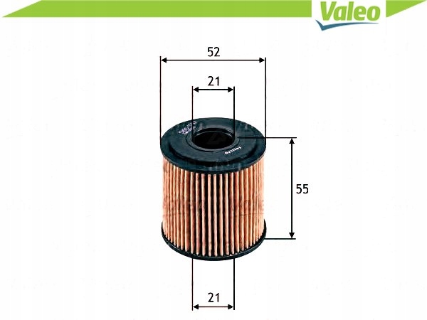 FILTRO ACEITES SMART 0 6I 8/97- VALEO 