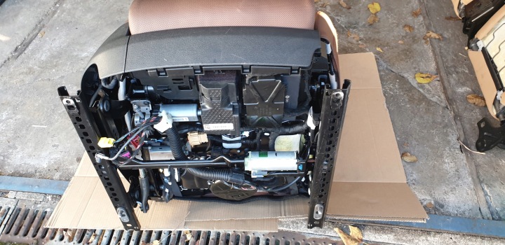 SIÈGE DROIT PASSAGER VENTILÉ AIRBAG AUDI A6 C7 OE EUROPE VALCONA NOGAUT